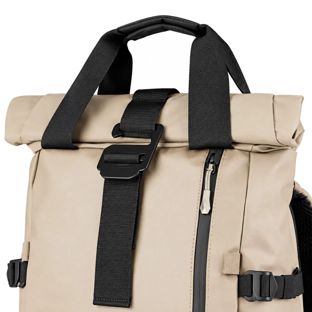 Custom Nylon DSLR Camera Backpack with Zipper and Hasp for Outdoor Travel
