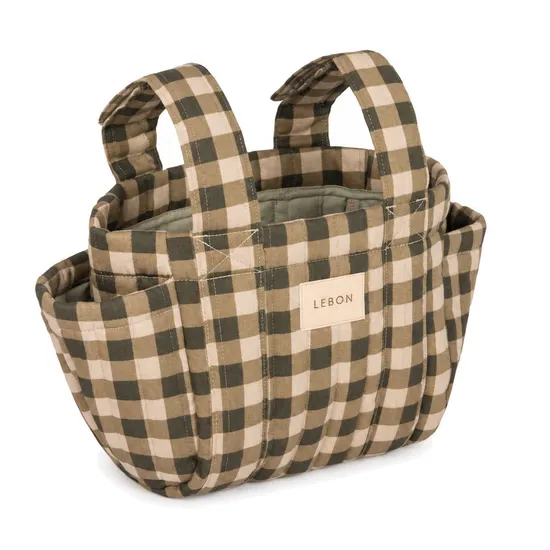 Custom Pattern Printed Baby Stroller Diaper Organizer Travel Mommy Tote Bag
