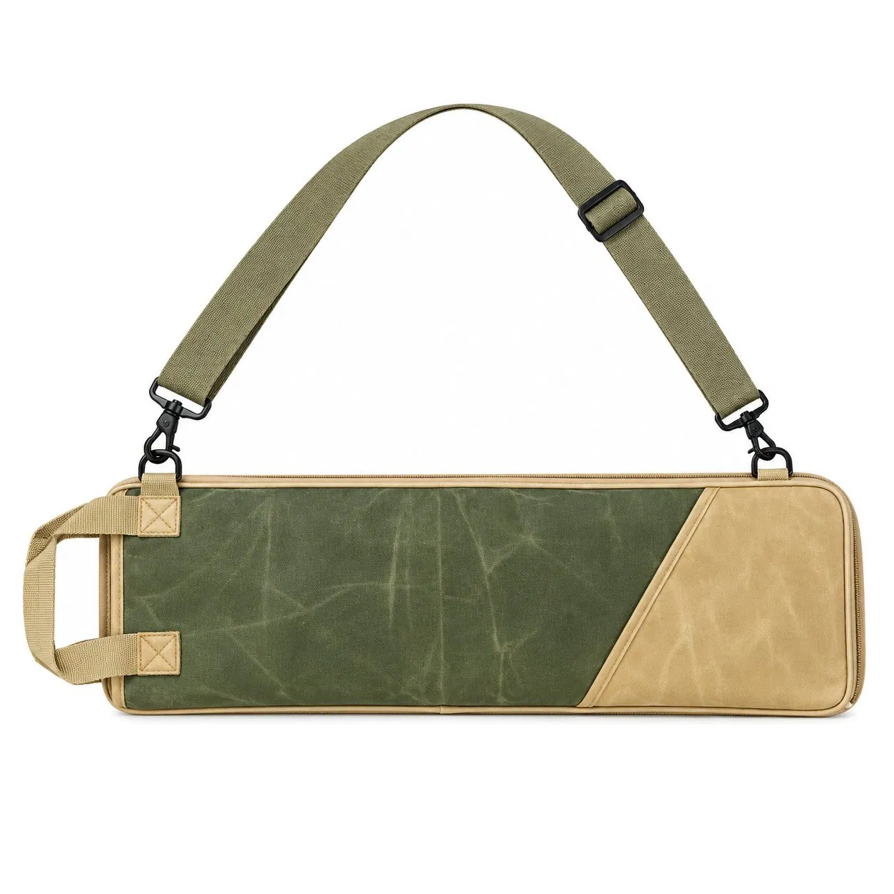 Portable Drum Stick Bag with Hanging Hooks for Drumsticks Brushes and Mallets