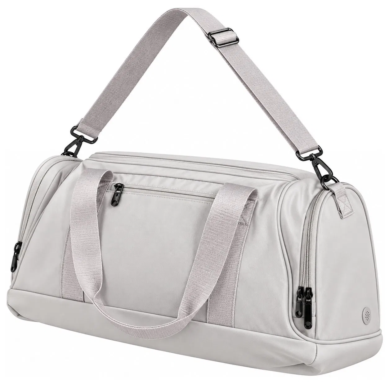 Women Gym Duffle Weekender Travel Bag with Shoe Compartment and Adjustable Strap