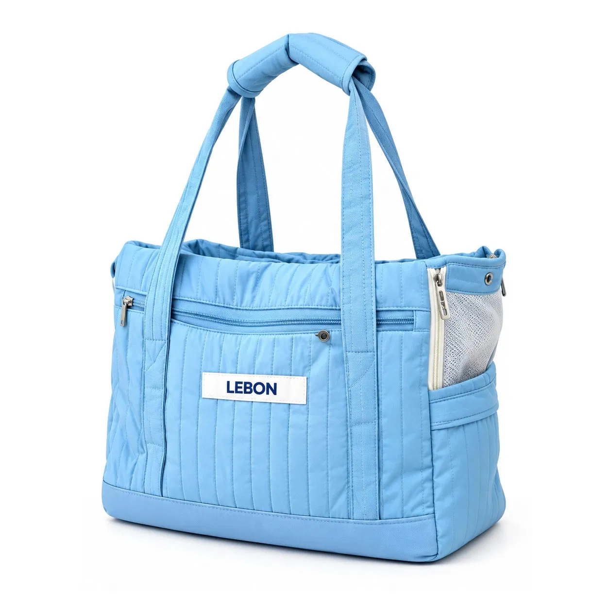Portable Soft Pet Carrier Bed with Detachable Cushions and Storage Pockets for Dogs Cats