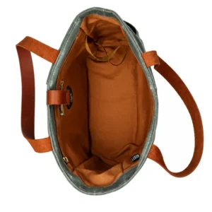 Custom Canvas Pickleball Tote Bag with Dual Paddle Pockets and Bottle Holder