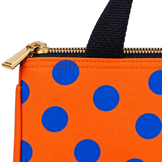 Custom Printed Insulated Lunch Cooler Bag with Zipper and Carry Handles