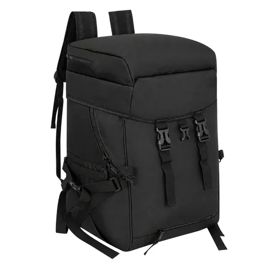 Custom Nylon Ski Gear Backpack with Boot Holders and Helmet Storage