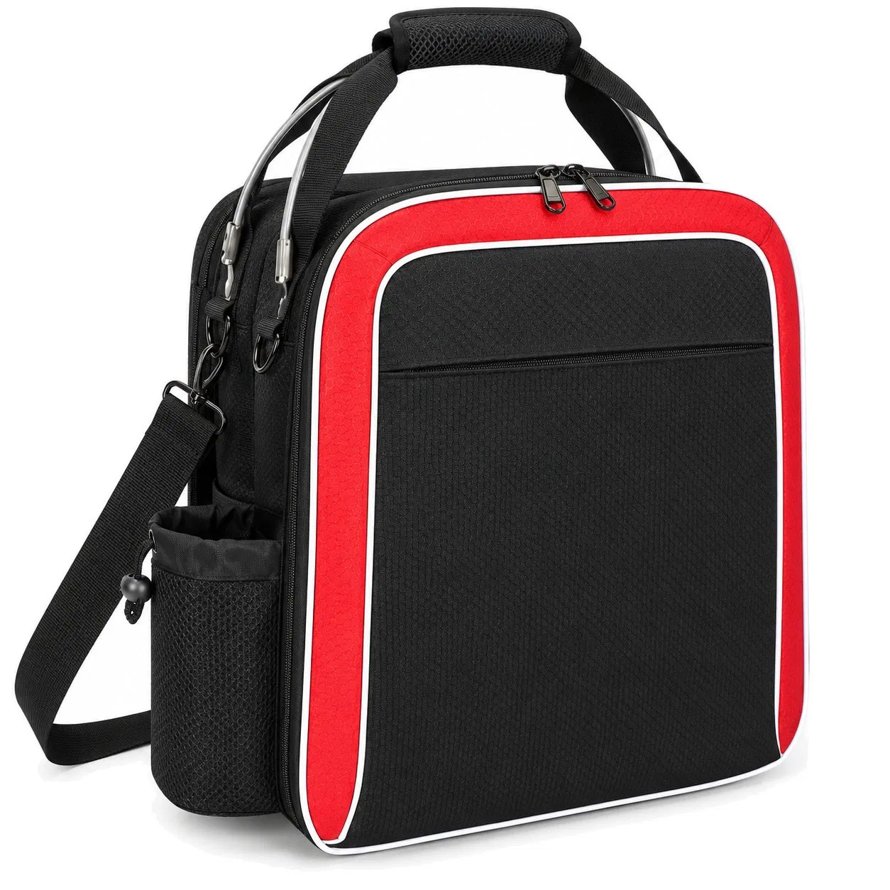 Custom Nylon Pilot Headset and Laptop Carrying Bag with Padded Compartments