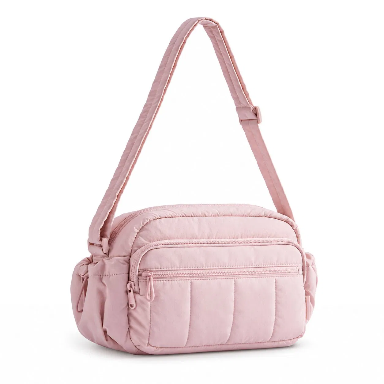 Custom Nylon Crossbody Shoulder Bag with Adjustable Strap for Women