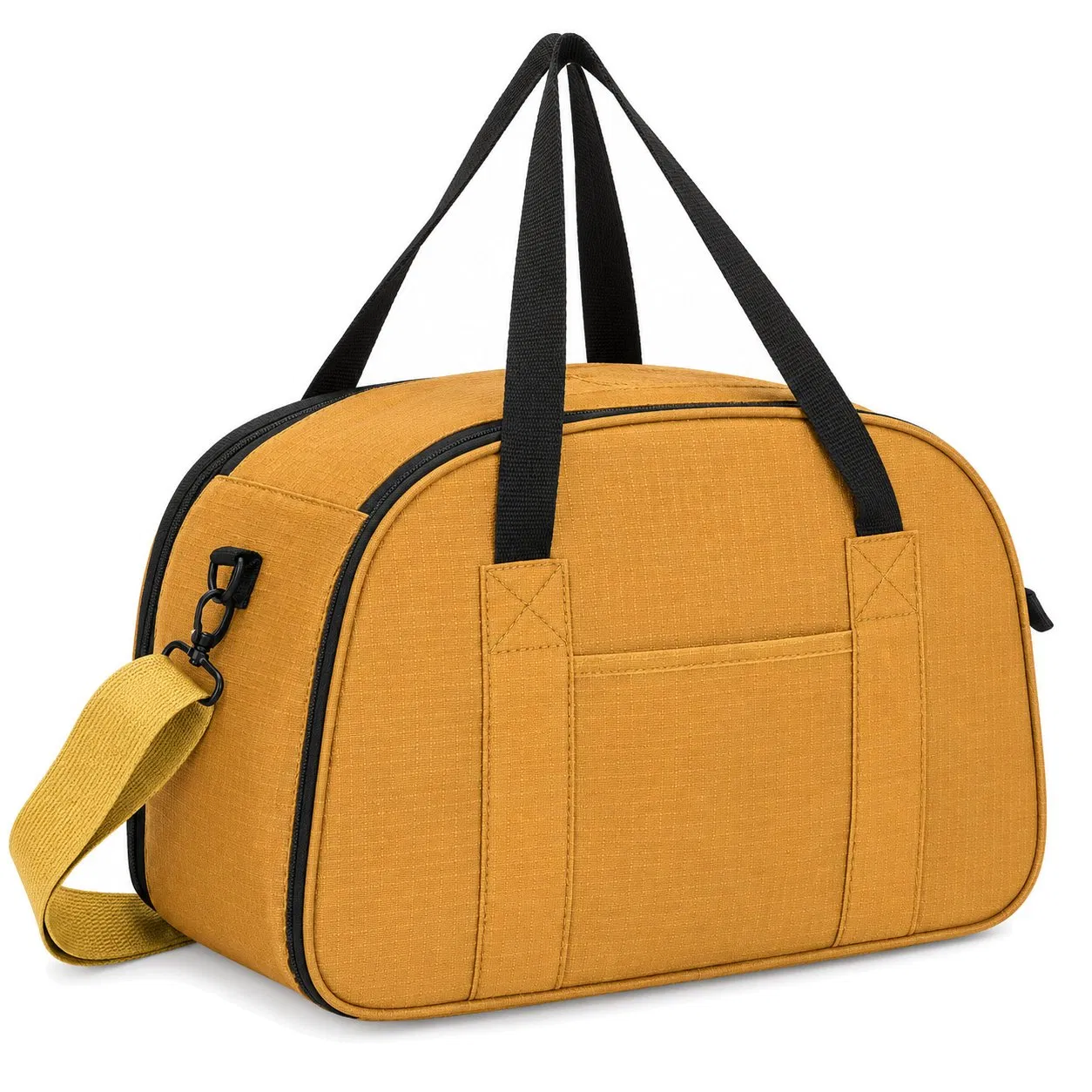 Custom Nylon Zipper Tote Organizer Bag with Multiple Compartments for Tools Crafts and Daily Storage