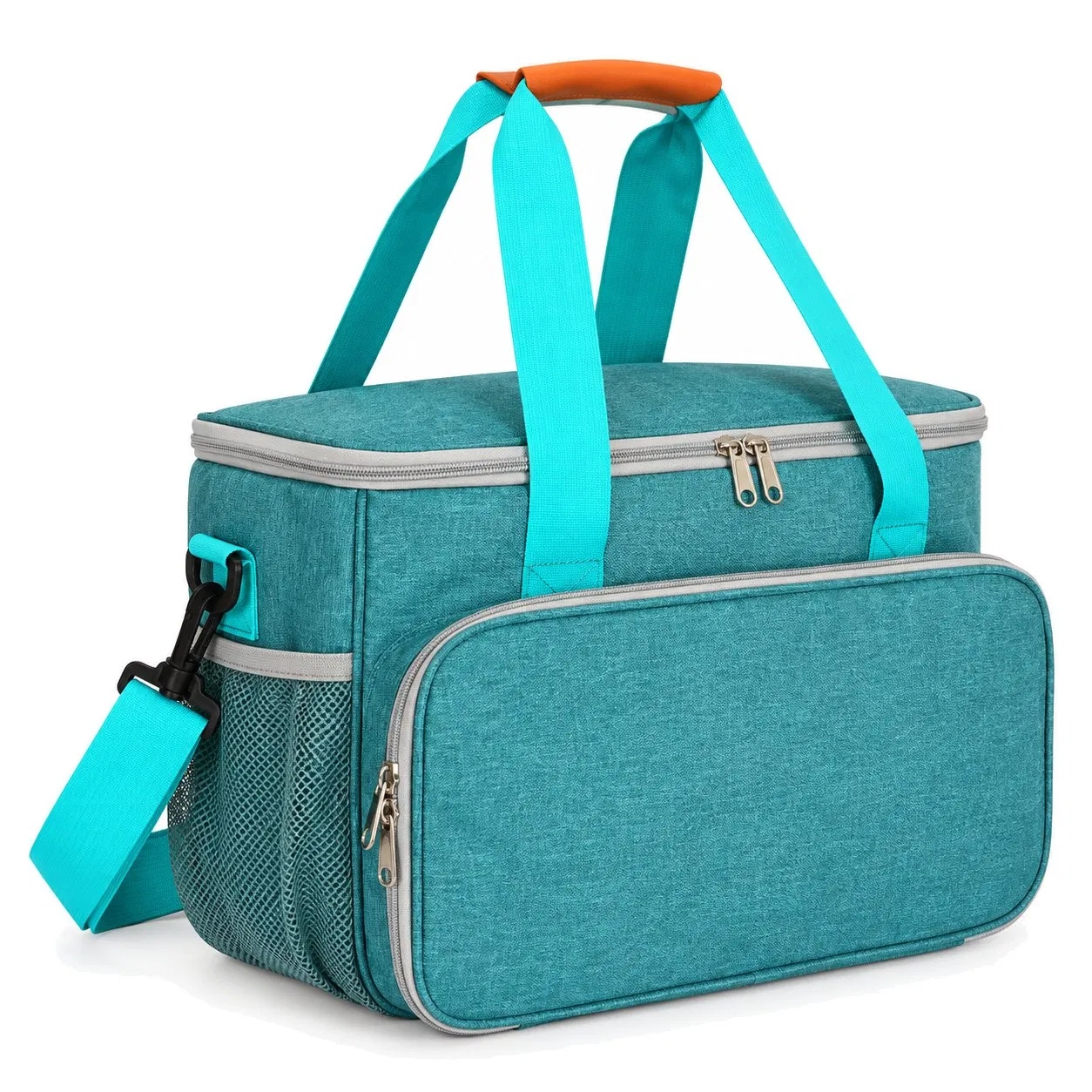 Custom Oxford Pet Grooming Tool Bag with Multi Pocket Organizer