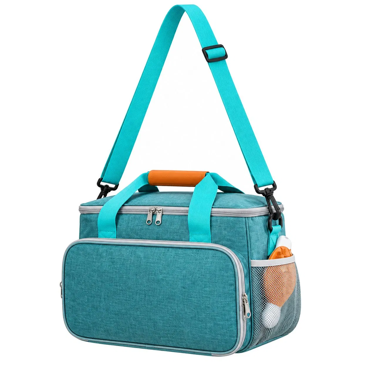 Custom Oxford Pet Grooming Tool Bag with Multi Pocket Organizer