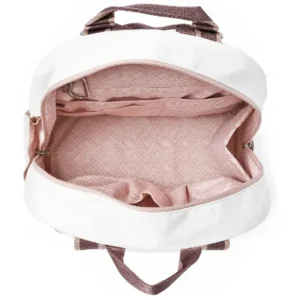 Custom Quilted Tennis Racket Backpack with Water Bottle Pocket