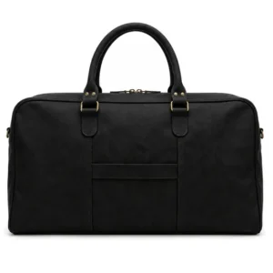 Custom Canvas Weekender Duffle Bag with Shoe Compartment for Travel Gym