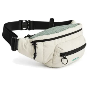 Custom Quilted Nylon Waist Sling Bag for Travel Sports and Daily Use