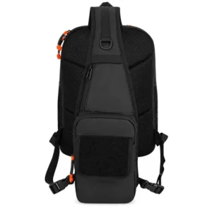 900d Oxford Fishing Sling Crossbody Bag with Multiple Compartments and Scissor Pocket