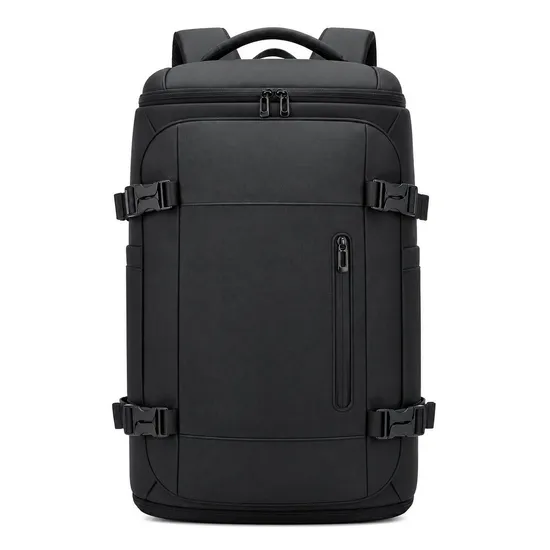 Large Travel Laptop Backpack with Shoe Pocket and Wet Dry Compartments
