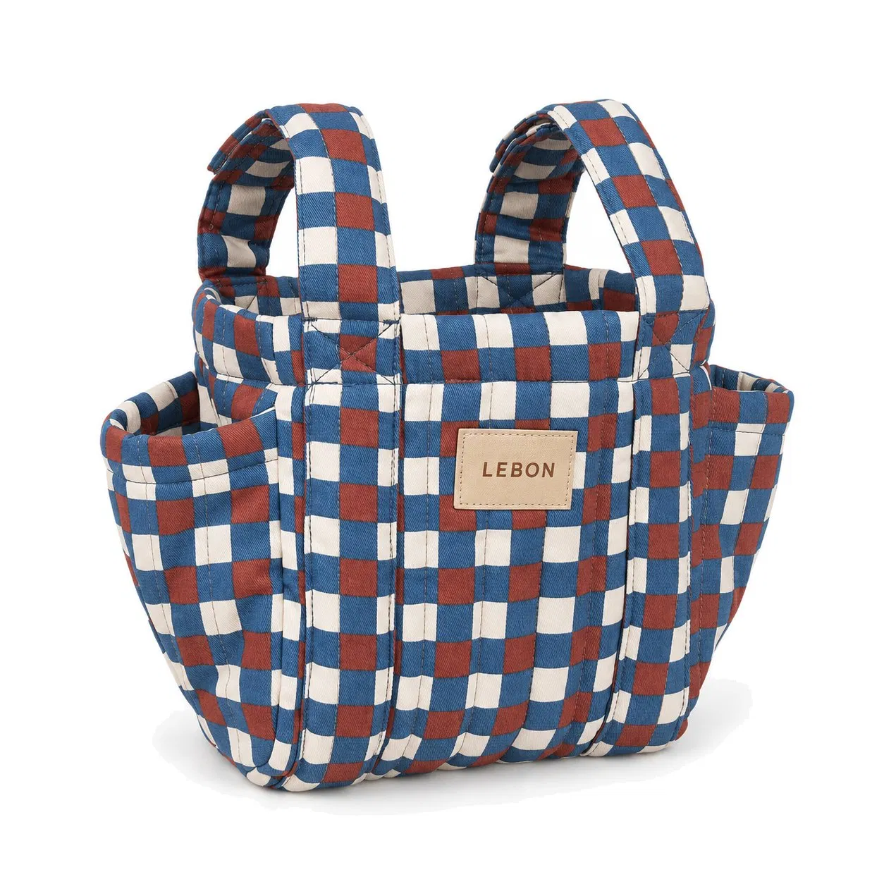Custom Cotton Canvas Baby Diaper Caddy Organizer Stroller Tote Bag