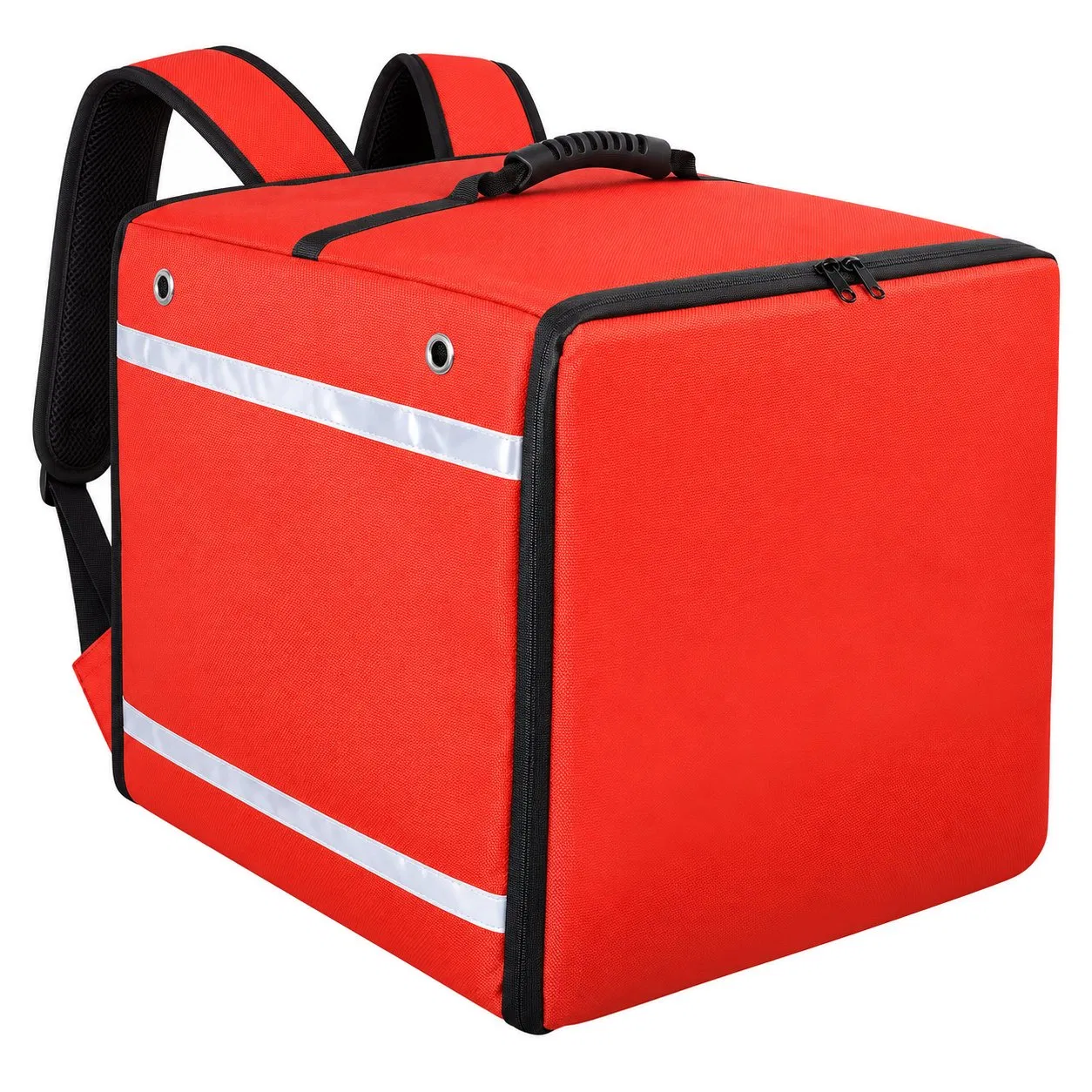 Custom Insulated Food and Pizza Delivery Backpack with Foil Lining
