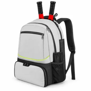 Custom Waterproof Pickleball and Tennis Racket Backpack with Shoe Compartment