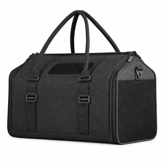 Custom PU Pet Carrier Handbag for Small Dogs and Cats Travel