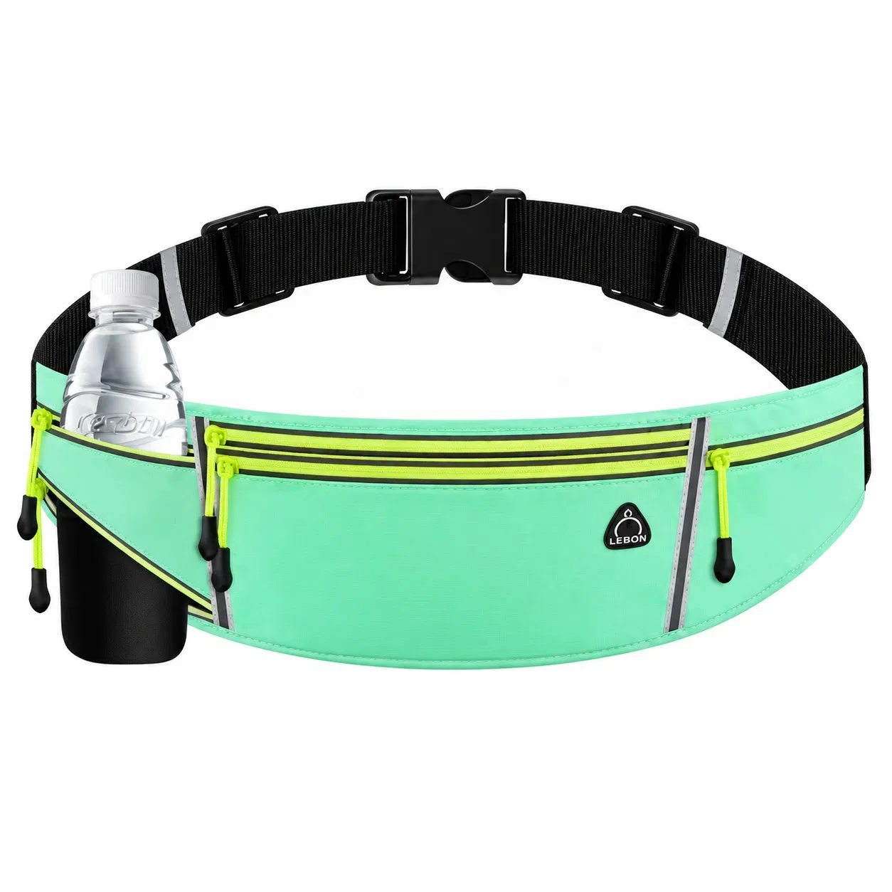 Custom Polyester Hot Water Bottle Waist Belt Bag with Zipper