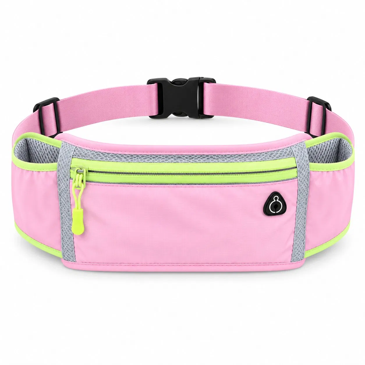 Custom Polyester Hot Water Bottle Waist Belt Bag with Zipper