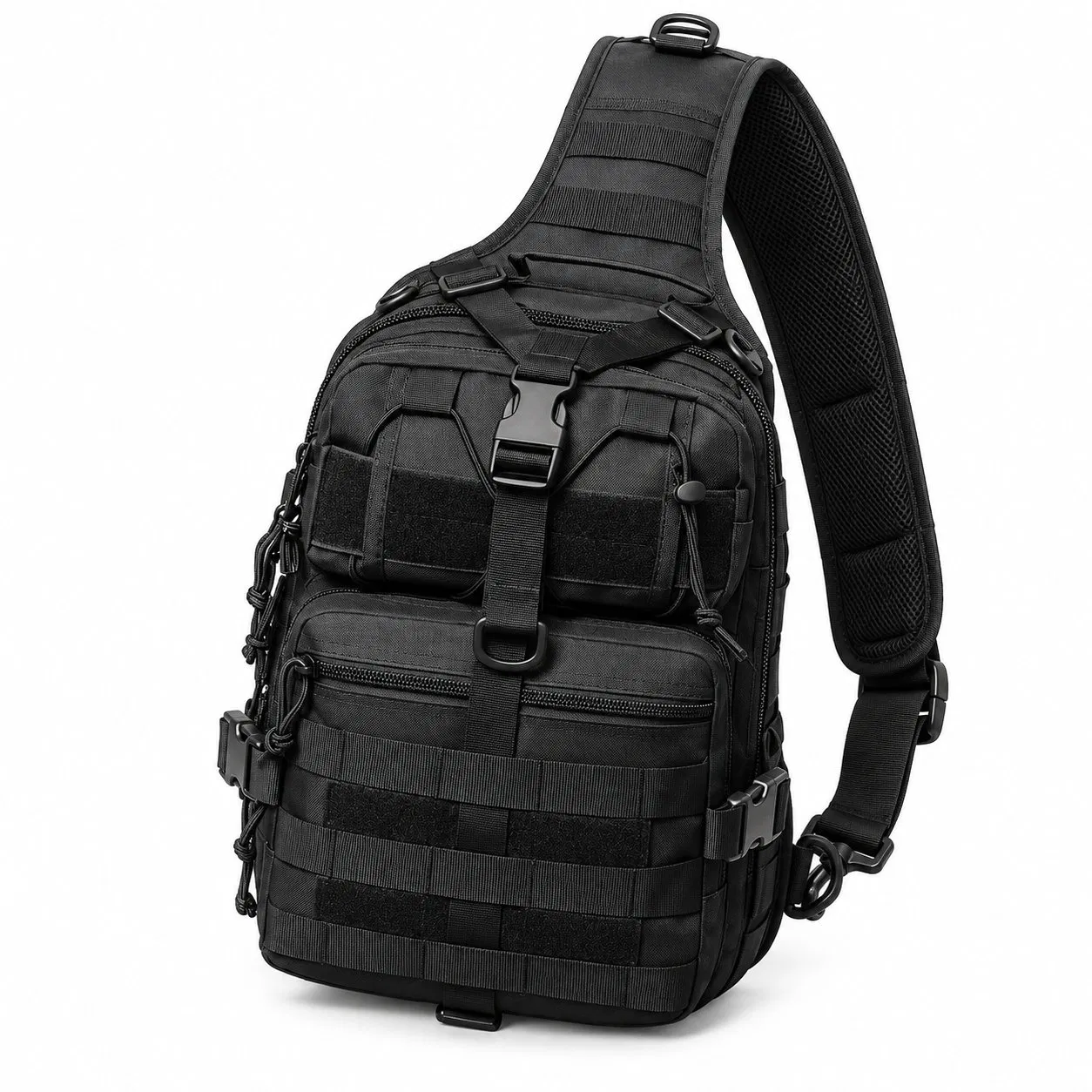 Custom Waterproof 900d Polyester Tactical Crossbody Chest Sling Shoulder Bag