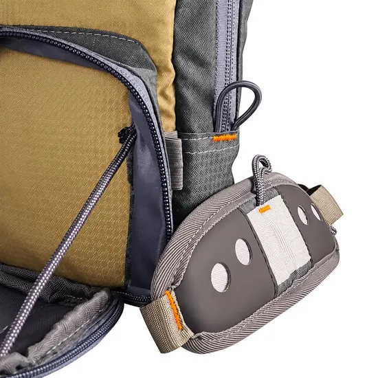 Custom Multi Pocket Fly Fishing Chest Pack Polyester Lightweight Outdoor Tackle Bag
