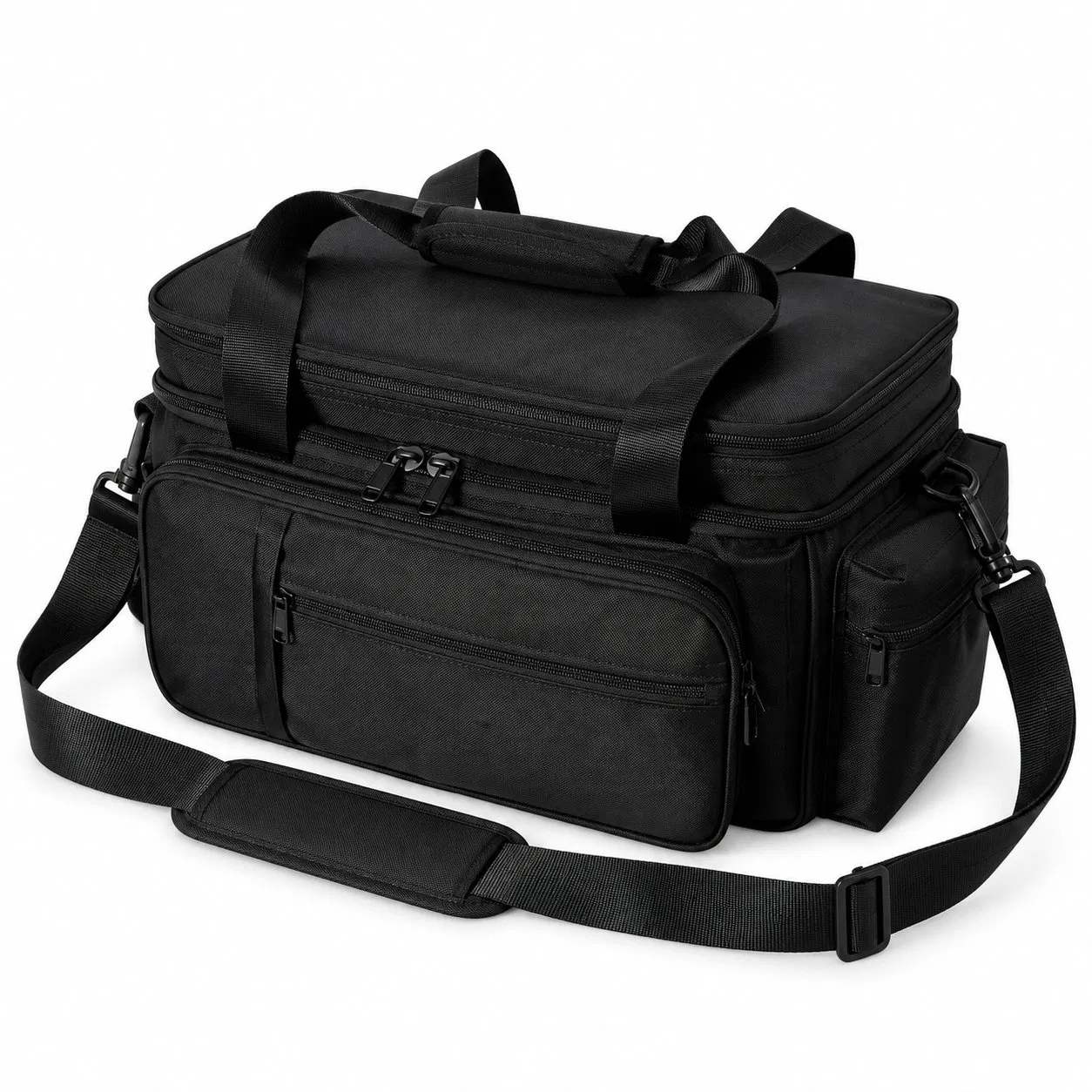 Custom Polyester Barber Travel Case Hairstylist Clipper Storage Organizer Bag