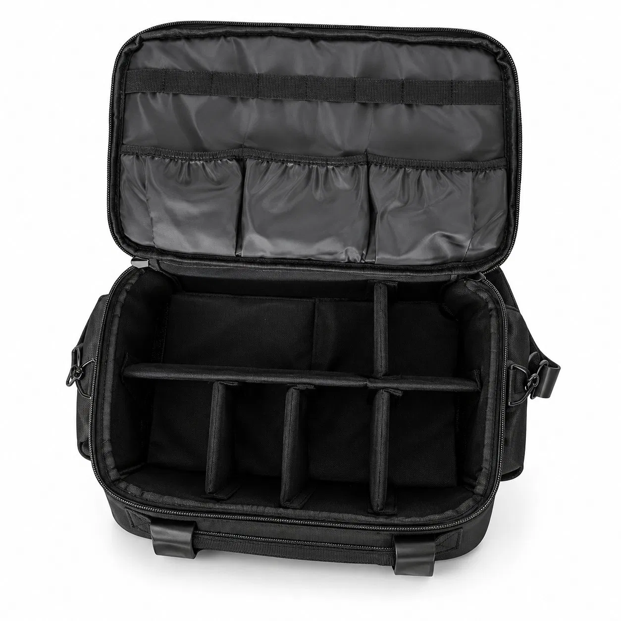 Custom Polyester Barber Travel Case Hairstylist Clipper Storage Organizer Bag