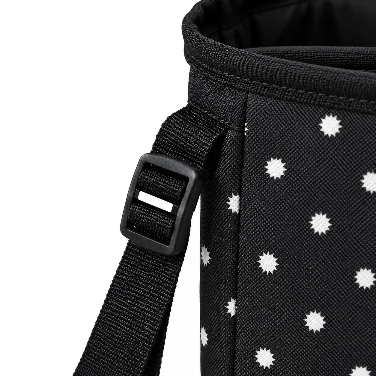 Custom Polyester Stroller Organizer Bag with Insulated Bottle Pockets and Hanging Straps