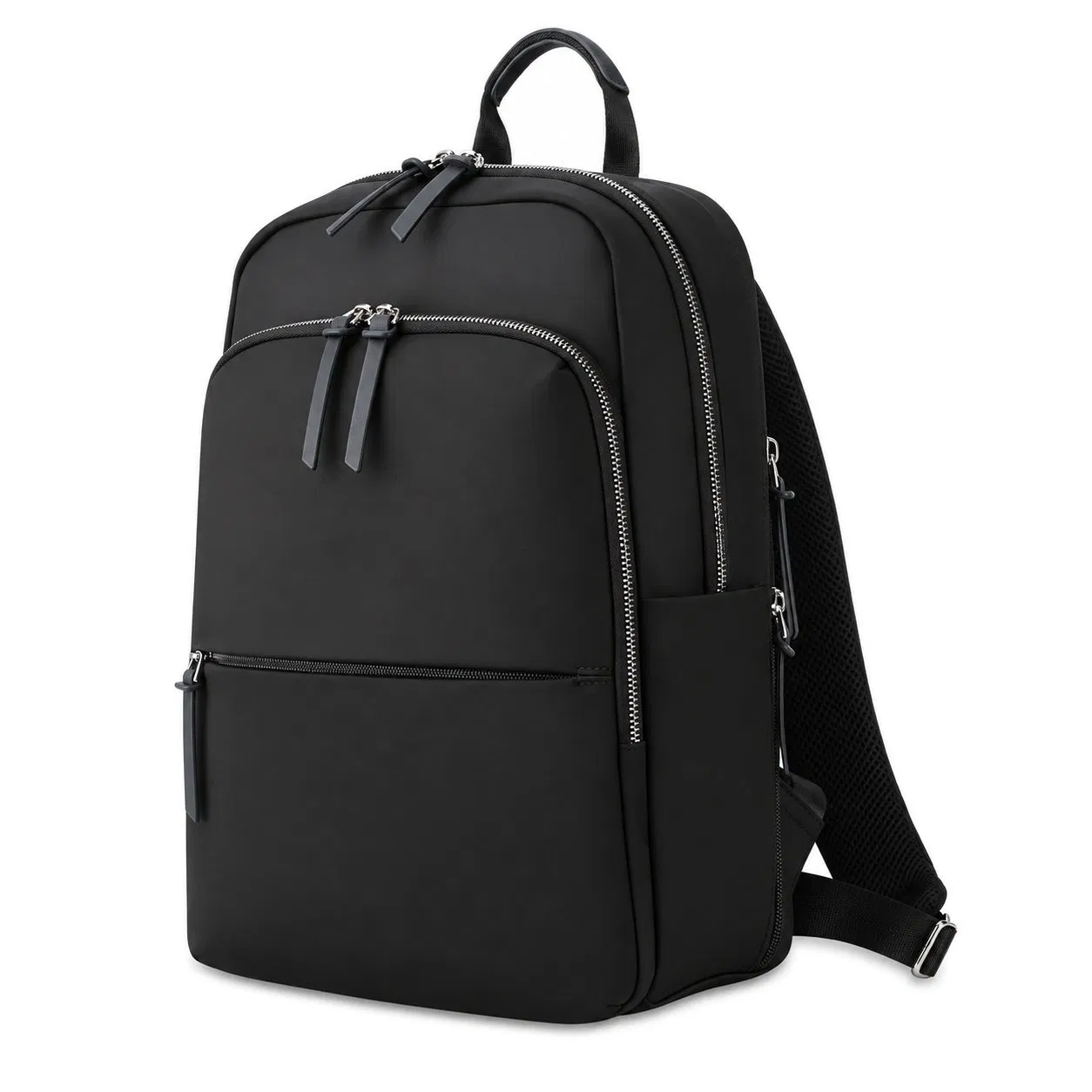 Custom Women Business Laptop Backpack with Interior Pocket and Soft Handle