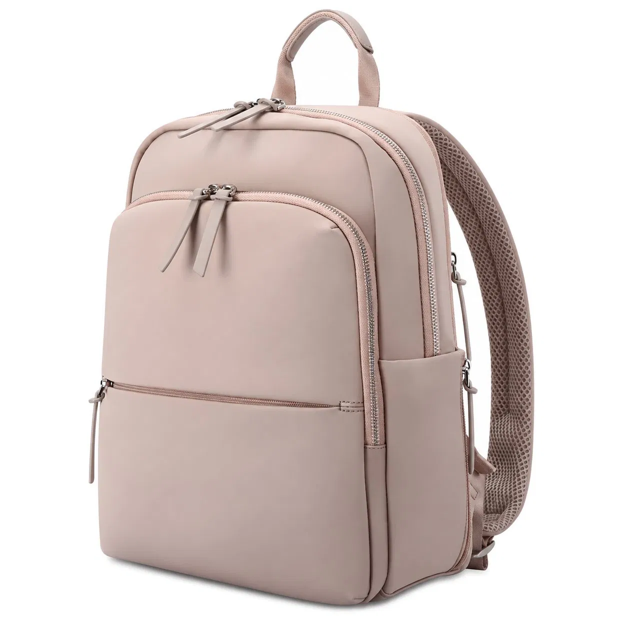 Custom Women Business Laptop Backpack with Interior Pocket and Soft Handle