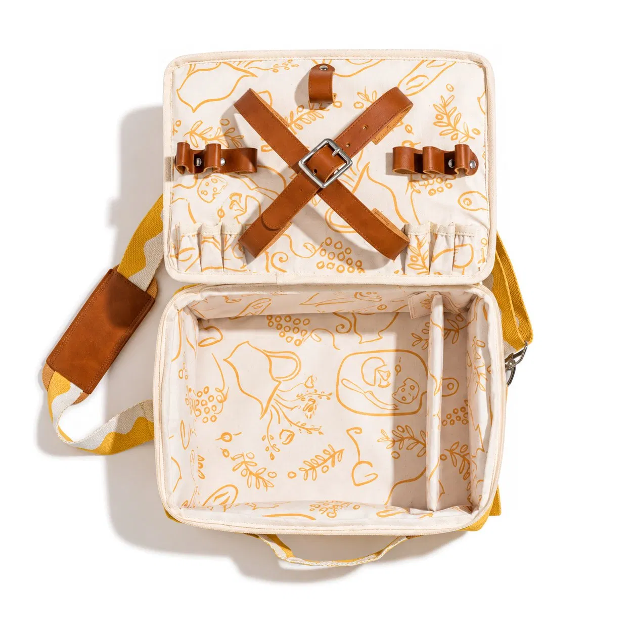 Custom Premium Picnic Bag with Modular Design and High-End Canvas for Outdoor Gatherings