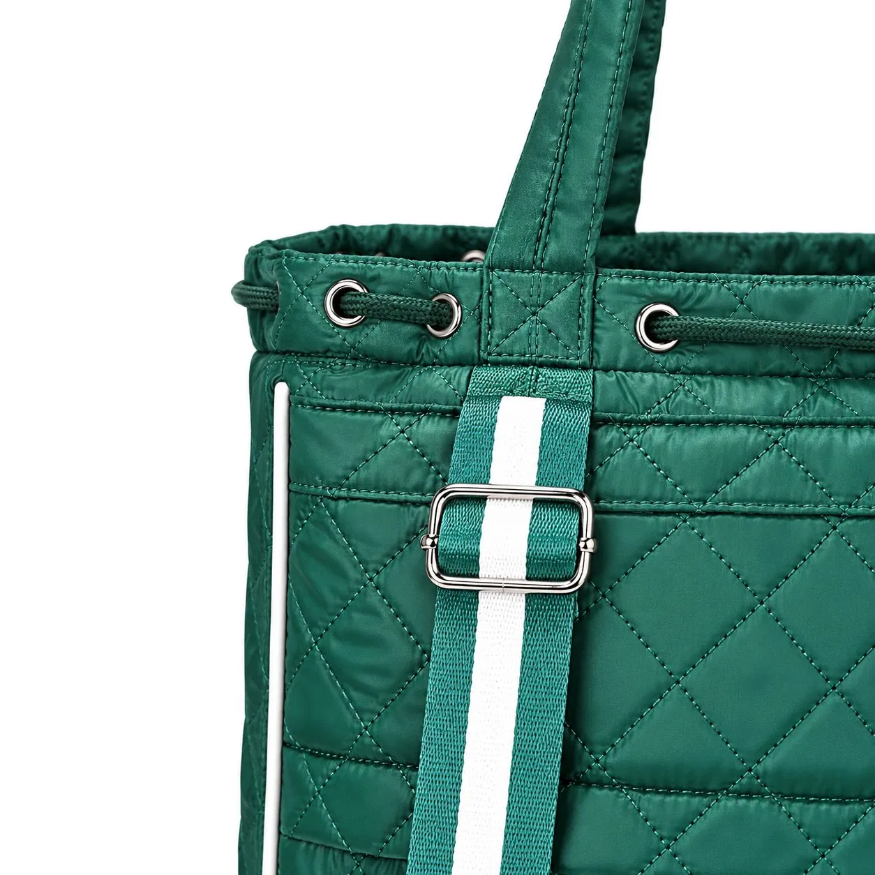 Custom Quilted Tennis and Pickleball Racket Bag Convertible Tote Backpack Holds Two Rackets