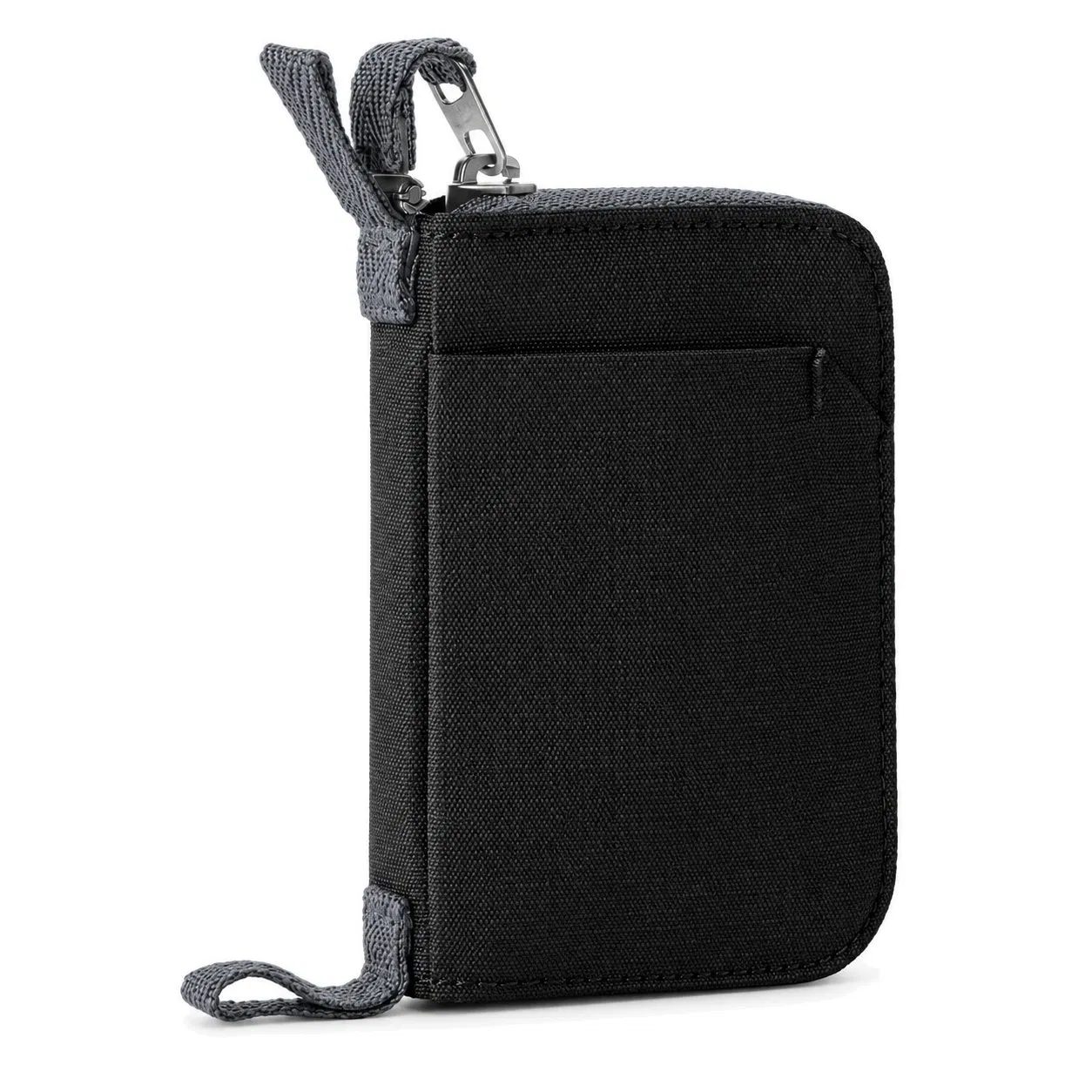 Custom Polyester Zipper Travel Passport Wallet with Multiple Card Slots
