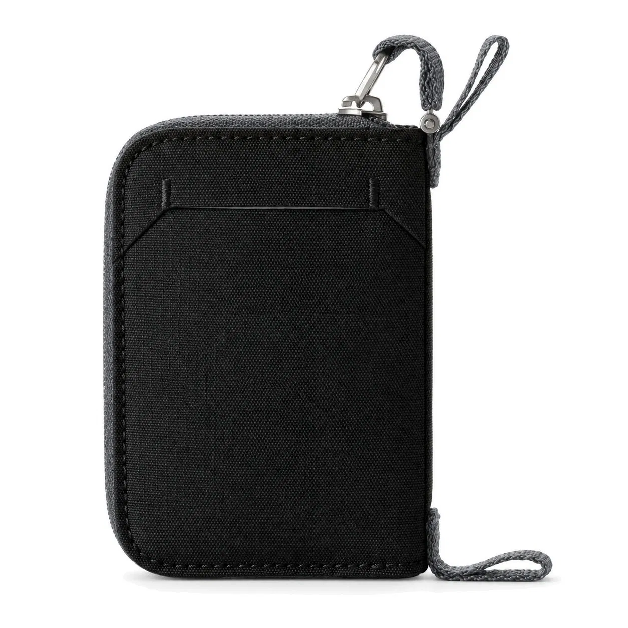 Custom Polyester Zipper Travel Passport Wallet with Multiple Card Slots