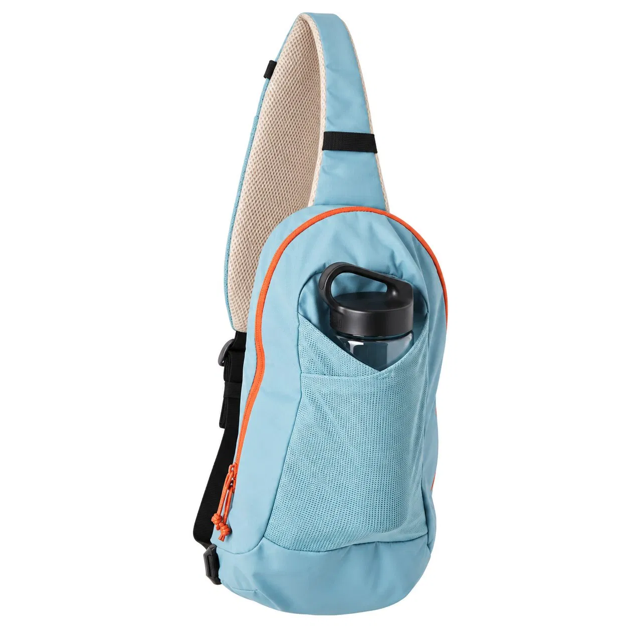 Custom Lightweight Nylon Sling Backpack with Adjustable Crossbody Strap