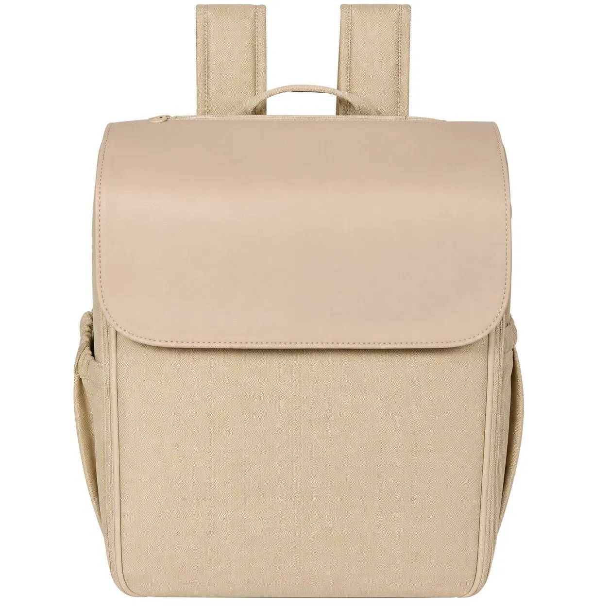 Custom PU Diaper Backpack with Multiple Pockets and USB Port