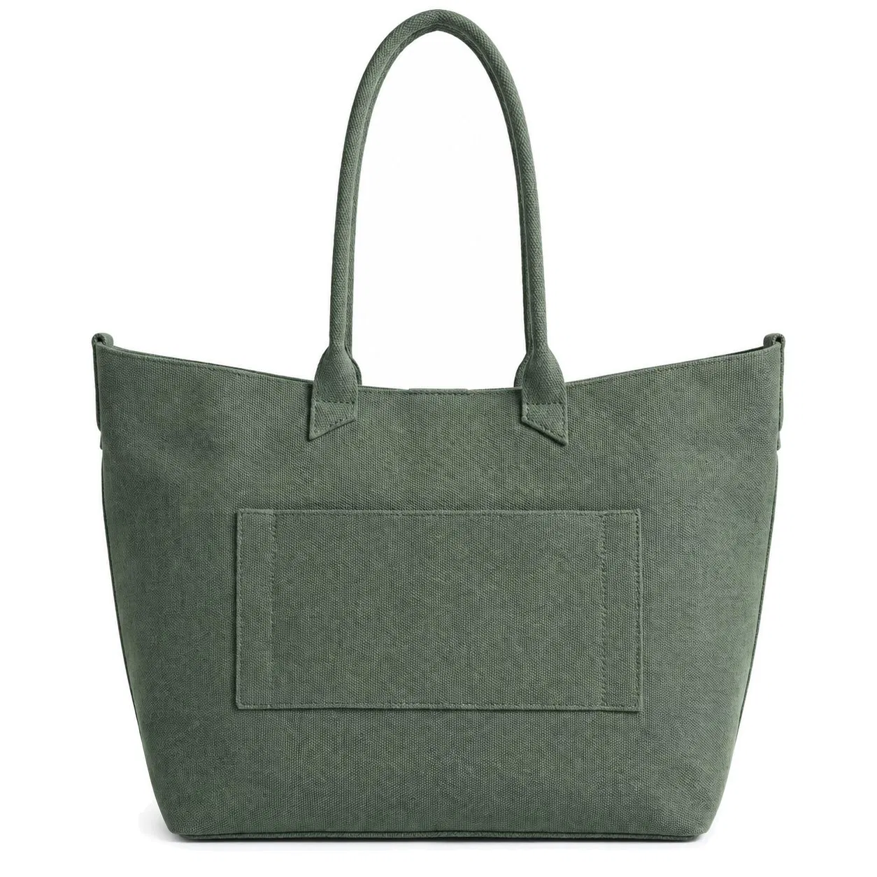 Custom Lightweight Knit Tote Bag with Zipper Pouch for Daily Work Travel