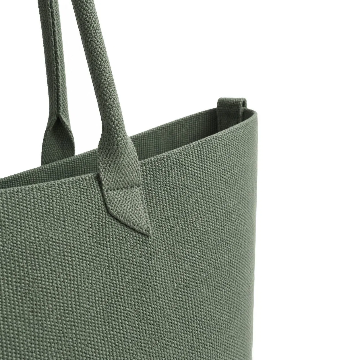 Custom Lightweight Knit Tote Bag with Zipper Pouch for Daily Work Travel