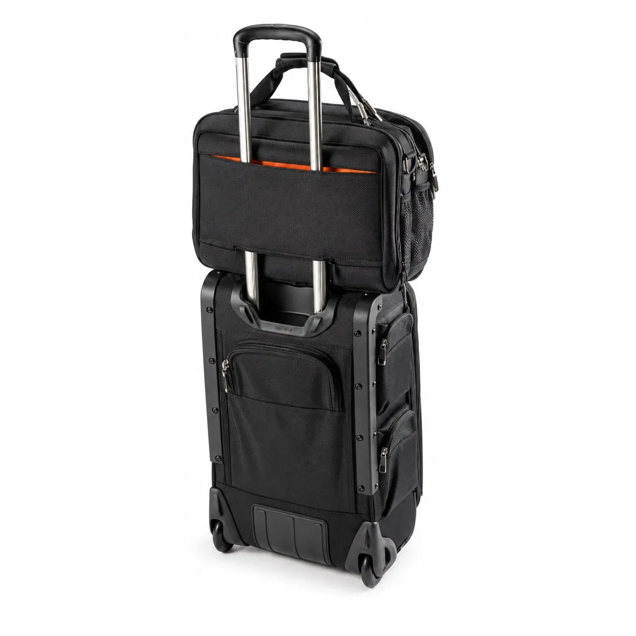 Custom Expandable Pilot Flight Travel Bag with Protective Headset Pocket