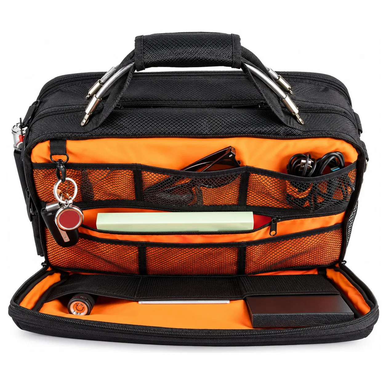 Custom Expandable Pilot Flight Travel Bag with Protective Headset Pocket