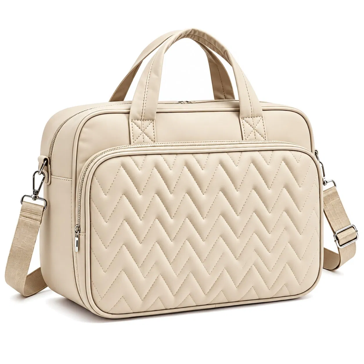 Custom Polyester Bible Cover Tote Bag with Shoulder Strap and Embossed Logo
