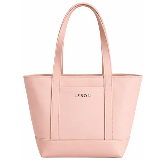 Custom Printed Canvas Tote Bag with Nylon Lining for Daily Travel