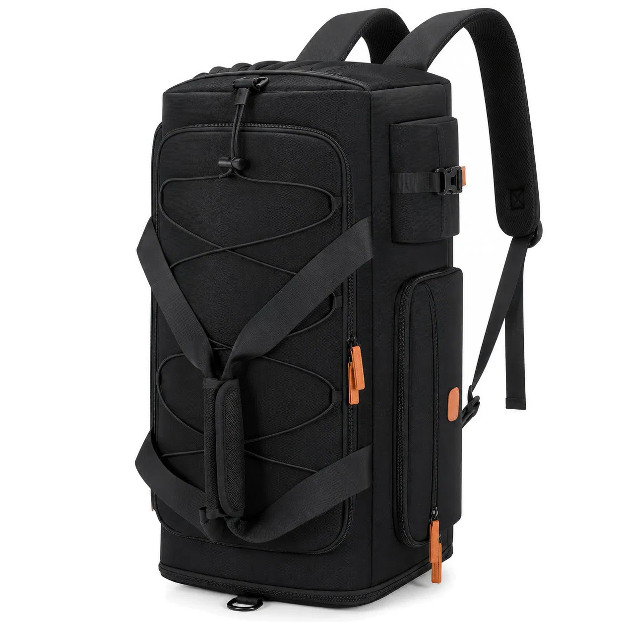 Custom Oxford 3 in 1 Travel Duffel Backpack Gym Bag with Shoe Compartment
