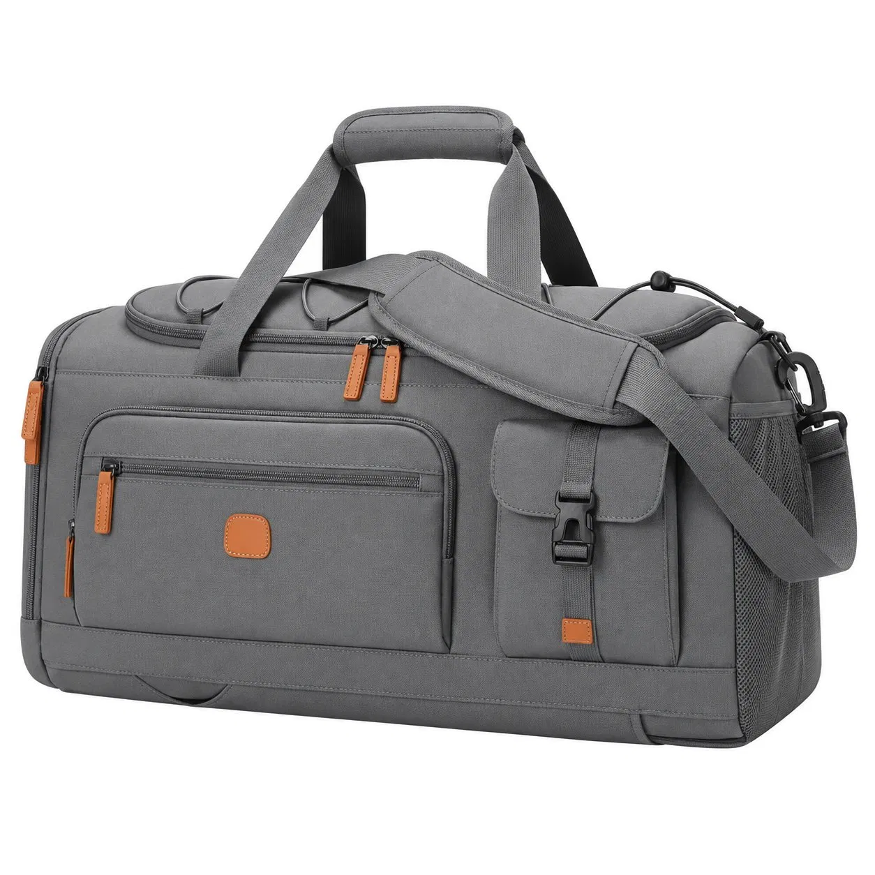 Custom Lightweight Oxford Travel Duffel Backpack with Shoe Compartment