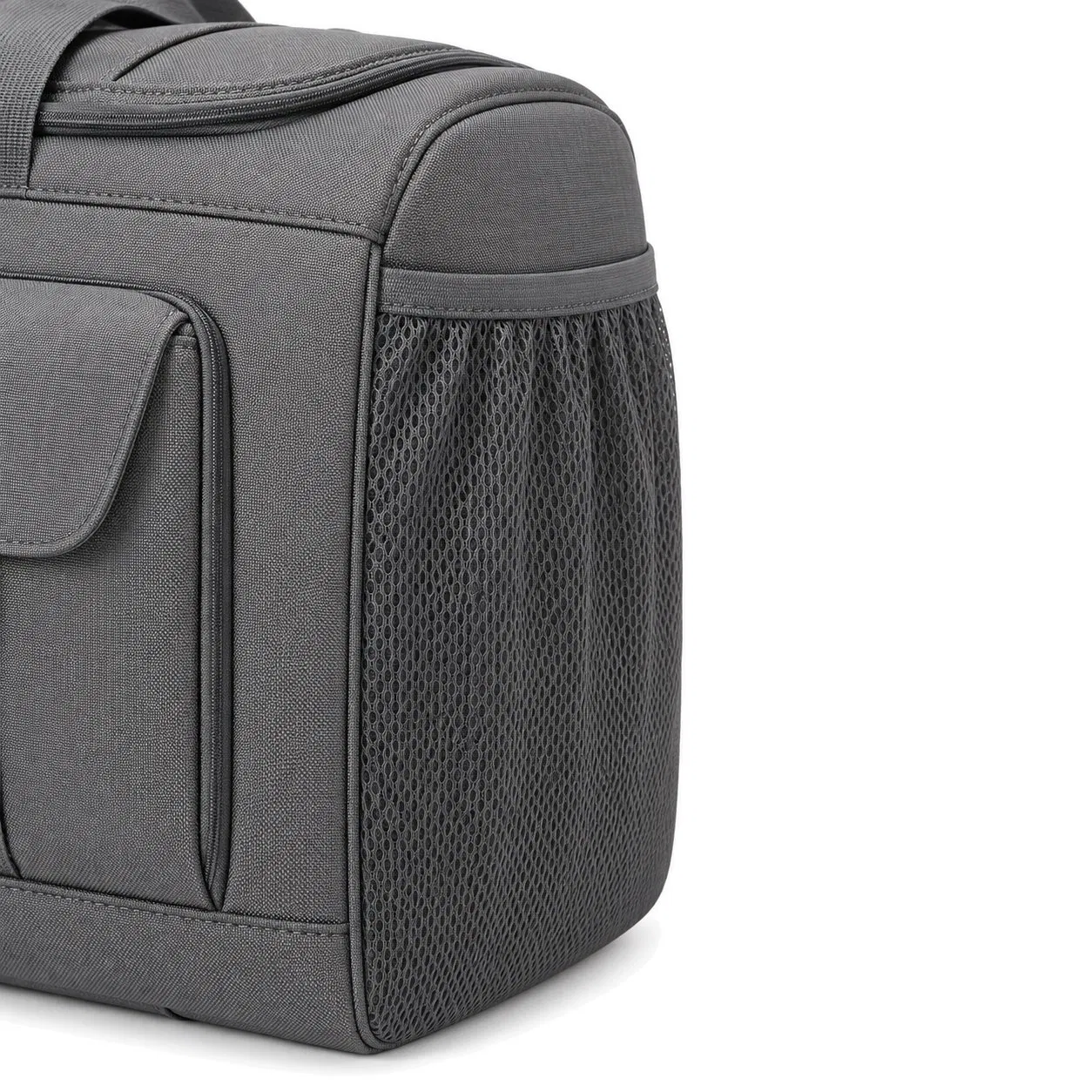 Custom Lightweight Oxford Travel Duffel Backpack with Shoe Compartment