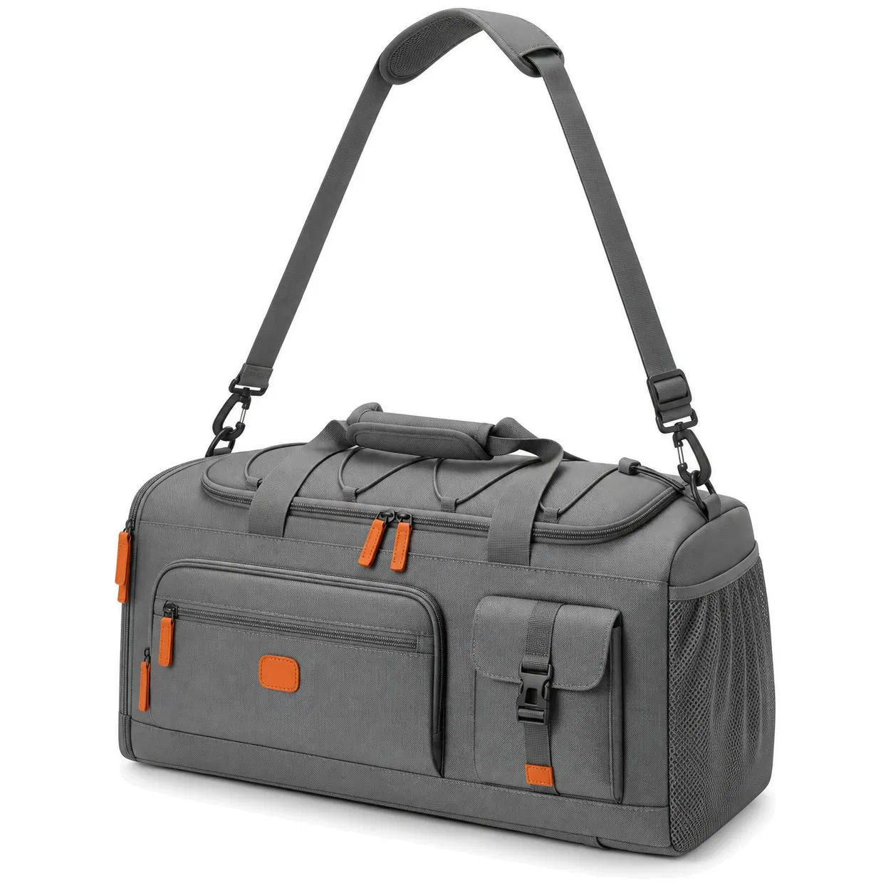 Custom Lightweight Oxford Travel Duffel Backpack with Shoe Compartment