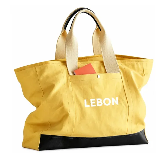 Custom Logo Canvas Tote Bag for Shopping and Promotional Use