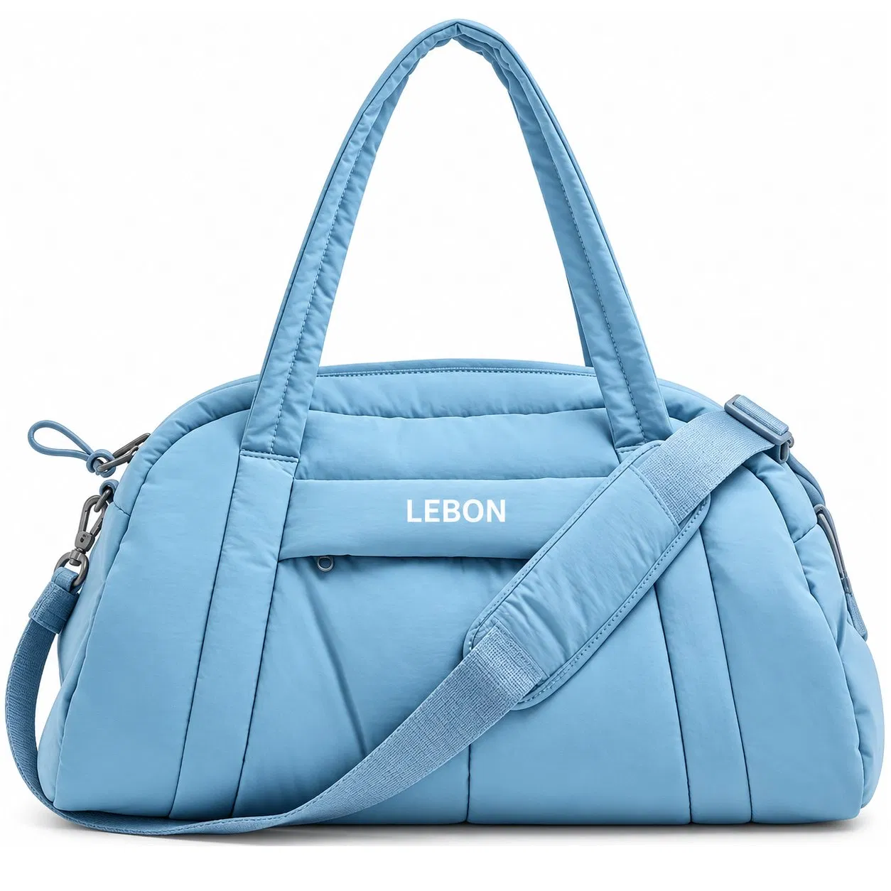 Custom Nylon Women Gym Duffel Bag with Wet Pocket for Travel