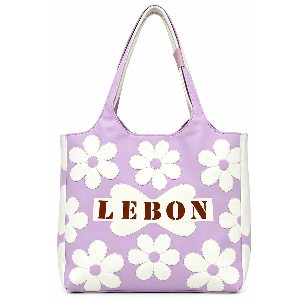 Custom Polyester Shoulder Tote Bag for Women Daily Shopping and Travel